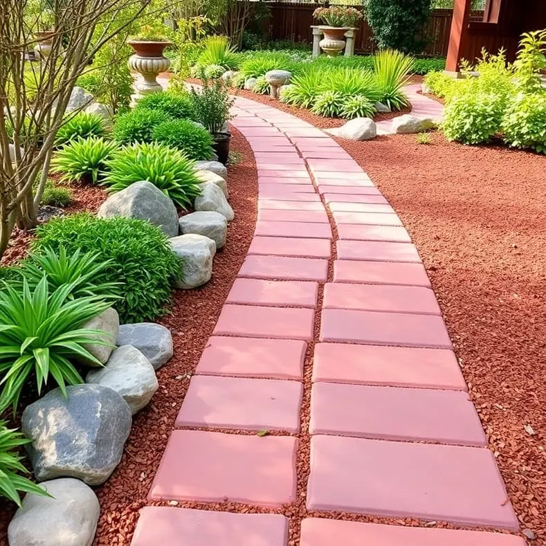 Red Mandana — Garden Pathway