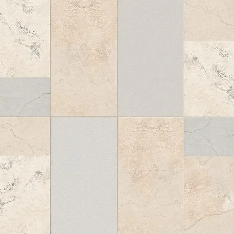Kota Blue and Brown limestone tile sample